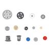 KonHaovF Technic Parts Gear Set Compatible with Major Brand Bricks, Technic Pieces Bulk, DIY Technic Gears Assortment Pack-Gears, Gears Rack, Technic Differential view 2