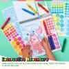 Bright Stripes Art on The Go Going Dotty Ocean Theme Travel Kit for Kids Ages 3+ | Compact Coloring Set with Crayons, Dot Stickers & Activity Book | Fun, Mess-Free Crafts for Toddlers and Preschoolers view 3