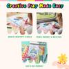 Bright Stripes Art on The Go Going Dotty Ocean Theme Travel Kit for Kids Ages 3+ | Compact Coloring Set with Crayons, Dot Stickers & Activity Book | Fun, Mess-Free Crafts for Toddlers and Preschoolers view 4