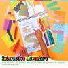 Bright Stripes Art on The Go Collage Fun Jungle Theme Travel Kit for Kids Ages 3+| Mess-Free Activity with Crayons, Stickers & Coloring Book | Tear & Collage | Portable Set for Toddler & Preschooler view 3