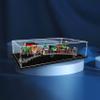 Acrylic display case compatible with Winter Holiday Train 10254 (With Theme Background) (Model Set is not Included) view 1