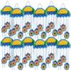 Color Your Own Summer Inner Tube Mobile Craft Kit, Makes 12 view 1