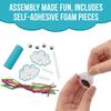 Rainbow Craft Tube Blower Craft Kit, Makes 12 view 2