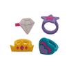 Fun Express Gemstone Rubber Rings, 24 Pieces view 1