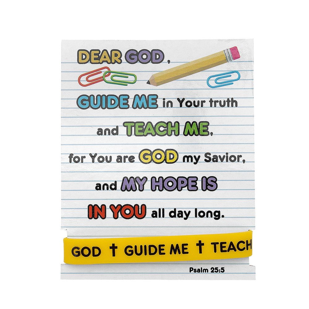 Fun Express Blessings Bracelets with Card, 24 Pieces