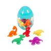 Suction Cup Dinosaurs in Egg Sets, 6 Pieces view 1