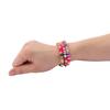 Fun Express Rainbow Disc Bead Bracelets, 12 Pieces view 2