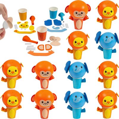 Fun Express Safari Balloon Characters, Makes 12 - VBS Vacation Bible School Supplies/Decor