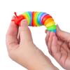 Mini Rainbow Fidget Slugs, 12 Pieces view 2