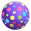 New Bounce Bouncy Balls for Kids - Polka Dotted Playground Balls - Set of 6 Balls with Pump - 8.5" Ball for Children, Toddlers and Pets view 2