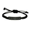 Gag Ambulance Driver Black Rope Bracelet, Do Not Make Me Use My Ambulance, Present for Friends, Beautiful Gifts from Team Leader, Unique Ambulance Driver Gifts, Ambulance Driver Gift Ideas, Cool view 1