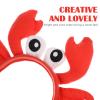 Gatuida Crab Headband, Crab Hat Lobster Hat Funny Headbands Red Crab Hair Band Decorative Headdress Party Favors Fun Headbands for Women Christmas Decor Cosplay Party Photo Props view 4