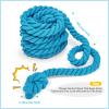Tug of War Rope for Kids and Adults,Outdoor Field Day Family Reunion Birthday Party, Summer Outside Yard Backyard Lawn, Camping Picnic Carnival Games,Team Building (Blue, 40FT) view 3