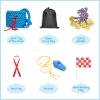 Tug of War Rope for Kids and Adults,Outdoor Field Day Family Reunion Birthday Party, Summer Outside Yard Backyard Lawn, Camping Picnic Carnival Games,Team Building (Blue, 40FT) view 4