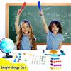 Dacefloy 7.5" Magnetic Bingo Wands 2 PCS Blue Magnet Sticks-Collect Tool for Paper Clips, Nails, Pins, Sewing Needles, Screws, and Studs view 2