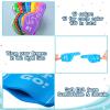 100 Pieces Mini Foam Finger Football Party Favors #1 Sports Fan Foam Finger Football Party Supply Basketball Baseball Soccer Sporting Events Supplies(Multicolor) view 3