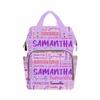 Custom Diaper Bag for Mom, Customized Diaper Backpack Personalized Mummy Nursing Baby Bags Fashion Shoulders Bag Casual Daypack Travel Bag for Mother Mom Mother's Day view 1