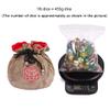 KSNDie Large Dice Bags D&D with Pockets Khaki Storage Bag D20 Logo for DND RPG Game (with 1lb Random DND Dice) view 2