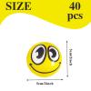 40Pcs Face Stress Balls,Mini 2" Funny Face Squeeze Balls,Stress Relief Foam Balls for Classroom,Coworkers,Gifts,Kids,Party Favors,Present Fillers view 2