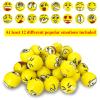 40Pcs Face Stress Balls,Mini 2" Funny Face Squeeze Balls,Stress Relief Foam Balls for Classroom,Coworkers,Gifts,Kids,Party Favors,Present Fillers view 3