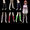1/12 Scale Female Clothes,Female Socks Sports Stocking Clothing for 6inch PH TBL Action Figure Body (Blue) view 2