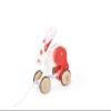 Hape: Pull Along - Bunny - White & Red - Wooden Animal Toy, Rubber Rimmed Wheels, Encourages Walking, Push & String Pull, Kid Baby Toddler, Age 12 mo+ view 3