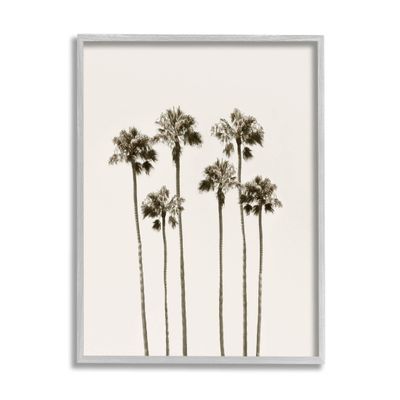 Stupell Industries Tall Palm Trees Looming Giclee Framed Wall Art, Design by Natalie Carpentieri