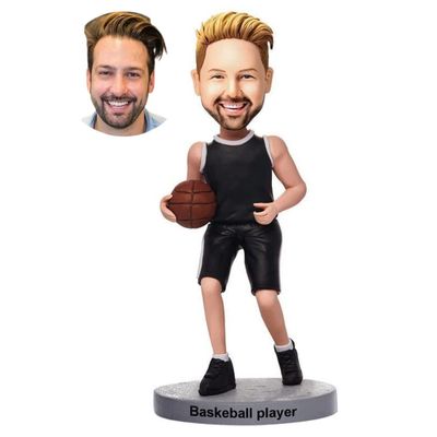 Custom Bobbleheads: Basketball Player | Fully Customizable Basketball Player Bobbleheads | Personalized Bobbleheads Best Gifts for Basketball Lovers