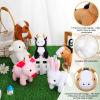 12 Pcs Mini Plush Furry Farm Animal Toys 5.1 Inch Soft Plush Horse Pig Cattle Rabbit Dog Sheep Doll Adopt a Farm Stuffed Animal for Christmas Stocking Stuffers Birthday Party Decoration Supplies view 3