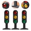 Toyvian Traffic Light Toy Model 7.87In Educational Road Signal Light for Kids Early Learning Traffic Signs Pretend Play Tool for Safety Awareness view 4