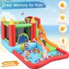 AKEYDIY Bounce House, Inflatable Bouncy House for Big Kids 3-10, Outdoor & Indoor Bounce House with Slide - Jump House with Basketball Hoop, Large Ball Pit, Long Slide, Bounce Castle with Air Blower view 2