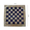 AargKraft 15x15 Marble and Lapis Lazuli Stone Chess Board - Handcrafted Luxury Game Board for Chess Enthusiasts and Collector view 4
