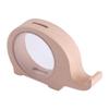 1PCS Transparent Money Saving Box, Wooden Animal Moneybox, Wooden Handcraft Saving Pot, Wood Elephant Shape for Coin Money Bank, Innovate Decoration Piggy Bank Kids view 3