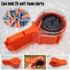 lififun Dart Drum, 25-Dart Drum Magazine for Nerf N-Strike Elite & Elite 2.0 Series Blasters view 3
