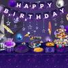 233 Pcs Space Galaxy Party Decoration Star Party Supplies Ramadan Party Supplies Purple Galaxy party Tableware Set Plates Napkins Tablecloth Birthday Banner Favors Ramadan Decoration for 20 Guests view 4