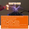 ISolderStore Musical Tesla Coil Speaker Mini Bluetooth Music Tesla Coil Magic Box Arc Plasma Artificial Lightning Desktop Toy Magic Beat Electron Tesla Box Assembled view 4