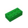 TTEHGB TOY Classic Bulk Brick Block 2x4, 300 Piece Building Brick Green, Compatible with Parts and Pieces 3001, Creative Play Set - Compatible with Major Brands(Colour:Green) view 1
