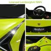 OLAKIDS Kids 12V Licensed Lamborghini SIAN Ride On Car, Electric Vehicle for Toddler with Control Remote, Battery Powered Toy with Music, Horn, 2 Speeds, Suspension, LED Lights, Bluetooth, USB (Green) view 4