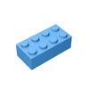 TTEHGB TOY Classic Bulk Brick Block 2x4, 300 Piece Building Brick Light Blue, Compatible with Parts and Pieces 3001, Creative Play Set - Compatible with Major Brands(Colour:Light Blue) view 1