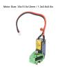 Case with 66T Brushed Motor Aluminum Alloy RC Parts for SCX24 1/24 RC Car () view 3