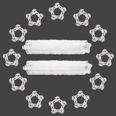 100PCS Balloon Arch Clips, Reusable Balloon Clips for Balloon Arch, Plastic Balloon Supplies for Stand, Balloon Garland Clips for Party Wedding Baby Shower Decorations
