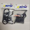 RPM 80122 80022 Includes CHICAGOLAND RC Sticker Slash 4X4 Front + Rear Black Bumper Set LCG + Non LCG 80122 80022 view 1