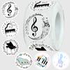 500PCS Piano Notes Stickers Party Favors-Piano Notes Sticker Party Supplies Decorations Musician Birthday Party Favors view 1