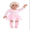 Practice Time - 4 Piece 18 inch Doll Ballerina Outfit - Pink Leotard, Skirt, Leg Warmers and Ballet Slippers (Doll Not Included) view 1
