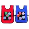 SAFIGLE Kids Sticky Ball Vest Set with 10 Soft Fleece Balls - 2 Sticky Jerseys for Outdoor Games Dodgeball Family Fun and Active Play Ages 6-13 view 1