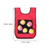 SAFIGLE Kids Sticky Ball Vest Set with 10 Soft Fleece Balls - 2 Sticky Jerseys for Outdoor Games Dodgeball Family Fun and Active Play Ages 6-13 view 3