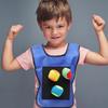 SAFIGLE Kids Sticky Ball Vest Set with 10 Soft Fleece Balls - 2 Sticky Jerseys for Outdoor Games Dodgeball Family Fun and Active Play Ages 6-13 view 4