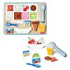 Melissa & Doug Ice Cream Wooden Magnetic Puzzle Play Activity Set, 16 Magnet Pieces, Play Food Toy for Boys and Girls Ages 2+ view 1