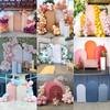 Arched Backdrop 4x7ft Brick Wall Arch Wall Covers Stretchy Photography Background for Game Party Decorations Baby Birthday Banner Parties Props view 4