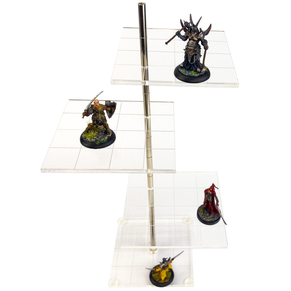 3D Combat Risers  Elite Set | Quick Change Height Feature | Multiple Platforms | Flyer Flight Stand